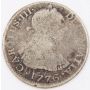 1776 Peru 2 Reales silver coin Lima MJ KM#76 circulated