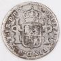 1780 Bolivia 1 Real silver coin PTS PR KM-52 circulated