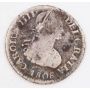 1808 Bolivia 1/2 Real silver coin PTS PJ KM-69 circulated