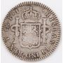 1808 Bolivia 1 Real silver coin PTS PJ KM-52 VF+