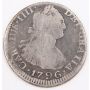 1796 Bolivia 2 Reales silver coin Potosi PP KM#71 circulated