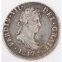 1817 Bolivia 2 Reales silver coin Potosi PJ KM#83 VF