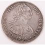 1795 Bolivia 8 Reales silver coin PR Potosi KM#73 EF