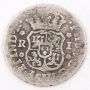 1744 Mexico 1 Real silver coin M KM-75.2 circulated