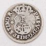 1746 Mexico 1/2 Real silver coin M KM-66 circulated