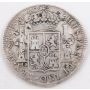 1785 Mexico 8 reales silver coin FM KM#106.2a chop marks