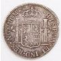 1802 Guatemala 2 Reales silver coin NG M KM#51 a/EF