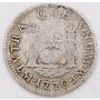 1770 Peru 1 Real silver coin JM Lima KM-61 circulated