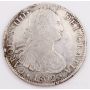 1802 Mexico 8 Reales silver coin FT KM#109 EF small rim nicks