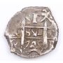 1748 Bolivia 1 Real silver cob Q Potosi KM#37 3.19 grams a/EF 