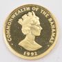Bahamas 1992 $5 gold coin Flamingos low mintage=750 Gem Cameo Proof
