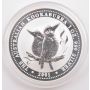 2001 Australian Kookaburra birds 1 oz .999 Pure Silver $1 Coin 
