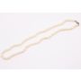 Cultured Pearl necklace 62 x good colour 5.4-5.9mm 10K wg clasp  
