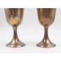Birks Sterling Silver Wine Goblets 284.4g 6.37 x 3.5 inches 1x small dent