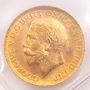 1914c Canada gold Sovereign ICCS MS62