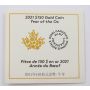 2021 $150 Canada 18 Karat Gold Coin – Year of the Ox 