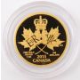 2015 $200 Canada Royal Canadian Mint 1 oz Pure Gold Coin - A Historic Reign 
