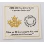 2015 Canada Pure Silver $10 Fine Silver Coin NHL Ottawa Senators