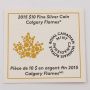 2015 Canada Pure Silver $10 Fine Silver Coin NHL Calgary Flames