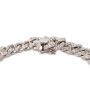 Cuban Miami style chain 6-diamonds on every link 