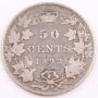 1892 Canada 50 cents obverse-3  G/VG 