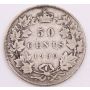 1900 Canada 50 cents VG