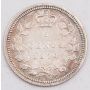 1870 Canada 5 cents wide rim VF+