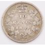 1888 Canada 10 cents VG