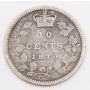 1870 W-0 Canada 10 cents G