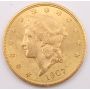 1907 $20 Liberty gold coin Choice UNC
