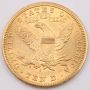 1902s $10 Liberty gold coin Choice AU