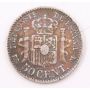 1892 Spain 50 Centimos silver coin EF+ 