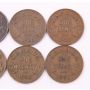 8x Canada Key Date Cents 1922 1923 1924 1925 1926 1927 1930 &31 