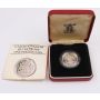 1983 One Pound Proof Silver Coin UK with box and COA