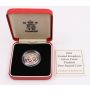 1994 One Pound Piedfort Proof Silver Coin UK with box and COA