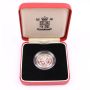 1994 One Pound Piedfort Proof Silver Coin UK with box and COA