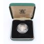 1983 One Pound Piedfort Proof Silver Coin UK with box and COA