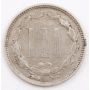 1873 Three Cents nickel Open-3 a/EF