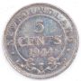 1944 Newfoundland 5 Cents Choice AU
