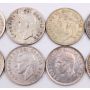10x 1949 Canada Silver Dollars 10-coins