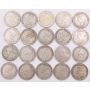 Canada George V 25 cents issued date set 20-coins 1912-1936 