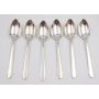6x Gorham Calais pattern Sterling silver spoons 6 inches 