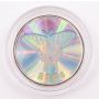 2004 Canada 50 Cent Tiger Swallowtail Butterfly Sterling Silver Hologram Coin 