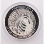 2013 Canada $20 Proof Silver coin - The Arctic Fox Untamed Canada 