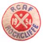 RCAF Rockcliffe 1954 cloth Baseball patch 5-inches