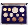 1952 South Africa Gold and Silver 11-coin set only 3000 sets issued Choice Proof