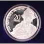 1 oz Pan American Silver one troy ounce 999 silver round 20th Anniversary 