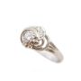 18K white gold Diamond ring 0.33ct H VS-1 plus 0.12cts 