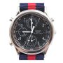 Seiko World Timer Quartz 5T52-6A10 Alarm GMT Mens Vintage Watch