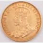 1912 Canada $10 gold coin EF 